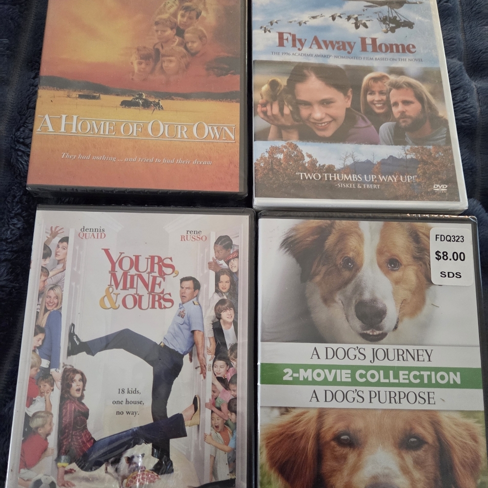 4 Dvds Brand New Sealed
